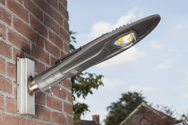 30W LED Straatlamp compleet met RVS wandsteun